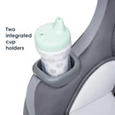 Load image into gallery viewer, Two integrated cup holders of the Baby Trend Trooper 3-in-1 Convertible Car Seat.
