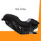 Side view rear facing mode of the Baby Trend Trooper 3-in-1 Convertible Car Seat