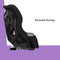 Side view forward facing mode of the Baby Trend Trooper 3-in-1 Convertible Car Seat