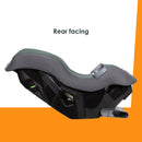 Load image into gallery viewer, Side view rear facing mode of the Baby Trend Trooper 3-in-1 Convertible Car Seat