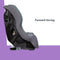 Side view forward facing mode of the Baby Trend Trooper 3-in-1 Convertible Car Seat