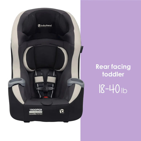 Baby Trend Trooper SLIM 3-in-1 Convertible Car Seat rear facing toddler