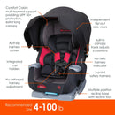 Load image into gallery viewer, Baby Trend Cover Me 4-in-1 Convertible Car Seat feature call outs