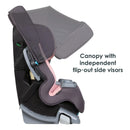 Load image into gallery viewer, Baby Trend Cover Me 4-in-1 Convertible Car Seat canopy visors