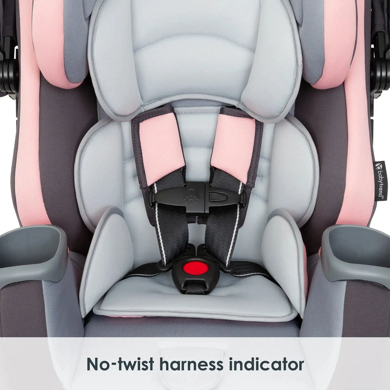 Baby Trend Cover Me 4-in-1 Convertible Car Seat no twist harness