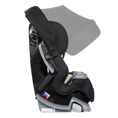 Adjustable canopy on the Baby Trend Cover Me 4-in-1 Convertible Car Seat