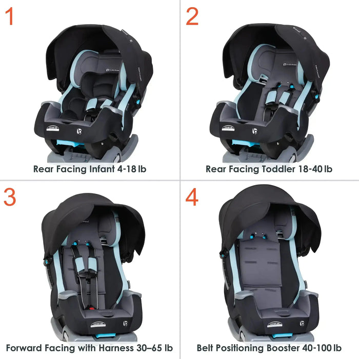 Baby Trend Cover Me 4-in-1 Convertible Car Seat