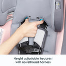 Load image into gallery viewer, Height adjustable headrest with no rethread harness on the Baby Trend Cover Me 4-in-1 Convertible Car Seat