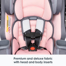 Load image into gallery viewer, Premium and deluxe fabric with head and body inserts on the Baby Trend Cover Me 4-in-1 Convertible Car Seat