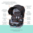 Load image into gallery viewer, Cover Me™ 4-in-1 Convertible Car Seat