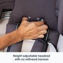 Load image into gallery viewer, Height adjustable headrest with no rethread harness of the Baby Trend Cover Me 4-in-1 Convertible Car Seat
