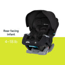 Load image into gallery viewer, Baby Trend Cover Me 4-in-1 Convertible Car Seat rear facing infant 