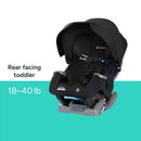 Load image into gallery viewer, Baby Trend Cover Me 4-in-1 Convertible Car Seat rear facing toddler