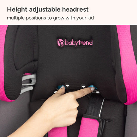 Baby Trend Journey 4-in-1 Convertible Car Seat height adjustable headres