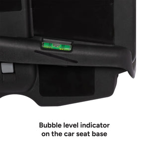 Baby Trend EZ-Lift PLUS Infant Car Seat bubble level indicator on the base