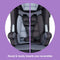 Baby Trend Hybrid Combination Booster Car Seat head and body inserts are reversible