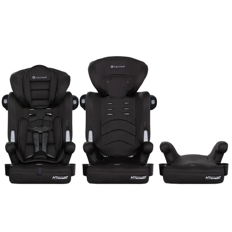 Baby Trend Hybrid Combination Booster Car Seat with three different modes