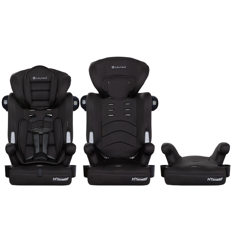 Hybrid SI 3-in-1 Combination Booster Car Seat with Side Impact Protection - Hoboken Black (Meijer Exclusive)