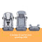 Hybrid™ SI 3-in-1 Combination Booster Car Seat with Side Impact Protection in Desert Grey (Walmart Exclusive)