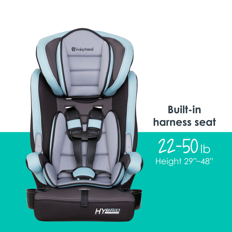 Hybrid 3 in 1 Combination Booster Car Seat Desert Blue Walmart Exclusive