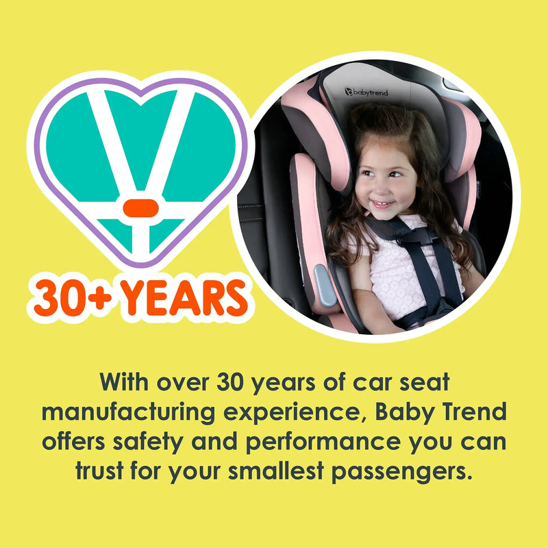 Baby Trend over 30 years of car seat manufacturing experience