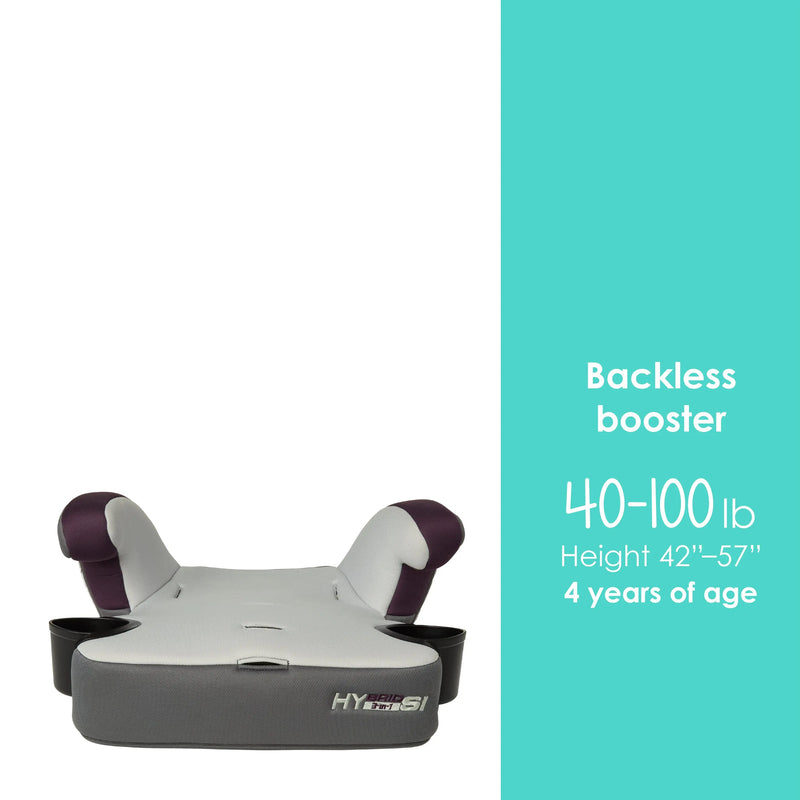 Hybrid™ SI 3-in-1 Combination Booster Car Seat with Side Impact Protection