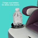 Load image into gallery viewer, Two large cup holders for drinks and snacks on the Baby Trend Hybrid SI 3-in-1 Combination Booster Car Seat