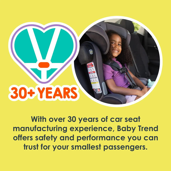 Child in booster seat