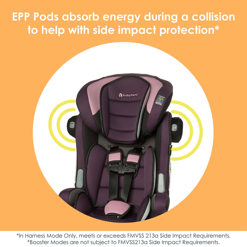 Hybrid™ SI 3-in-1 Combination Booster Car Seat with Side Impact Protection