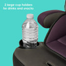 Load image into gallery viewer, Two large cup holders for drinks and snacks on the Baby Trend Hybrid SI 3-in-1 Combination Booster Car Seat