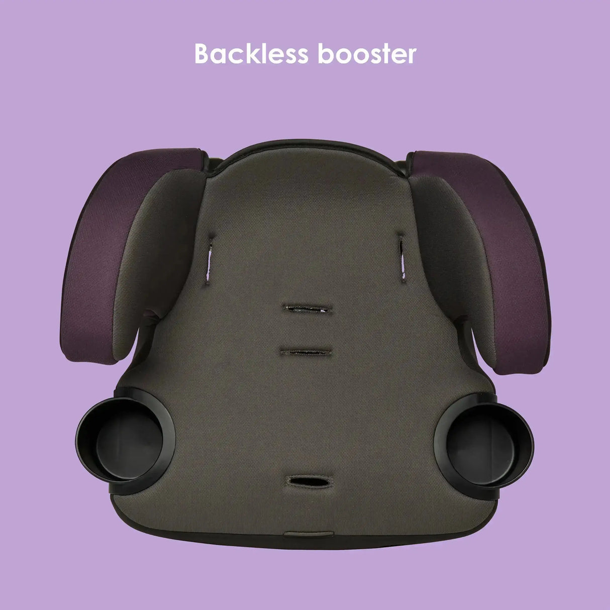 Top view of the Baby Trend Hybrid SI 3-in-1 Combination Booster Car Seat in backless booster mode