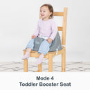 Load image into gallery viewer, Toddler booster seat mode of the Smart Steps by Baby Trend Explore N’ Play 5-in-1 Activity to Booster Seat