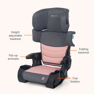 Tova SLIM 2-in-1 Booster Seat with feature call out