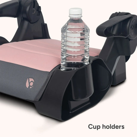 Baby Trend Tova SLIM 2-in-1 Booster Seat cup holder with a water bottle in it
