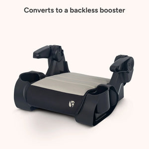 Baby Trend Tova SLIM 2-in-1 Booster Seat converts to a backless booster