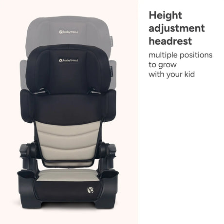 Baby Trend Tova SLIM 2-in-1 Booster Seat height adjustable headrest