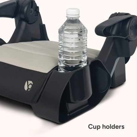 Baby Trend Tova SLIM 2-in-1 Booster Seat cup holder with a water bottle in it
