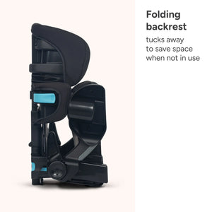 Folding backrest from the Baby Trend Tova SLIM 2-in-1 Booster Seat