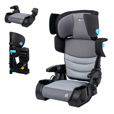Baby Trend PROtect SLIM PLUS Booster Car Seat with Side Sun Visors