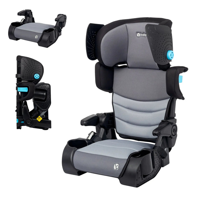 Baby Trend PROtect SLIM PLUS Booster Car Seat with Side Sun Visors