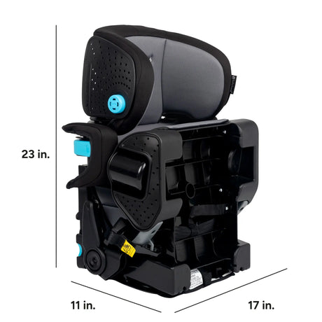 Baby Trend PROtect SLIM PLUS Booster Car Seat with measurements 
