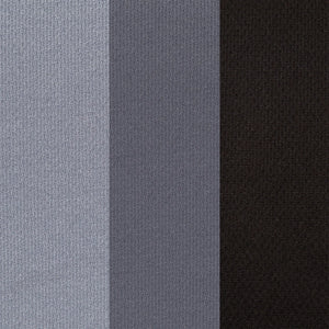 Baby Trend PROtect SLIM PLUS Booster Car Seat gray shades from light to dark color fabric
