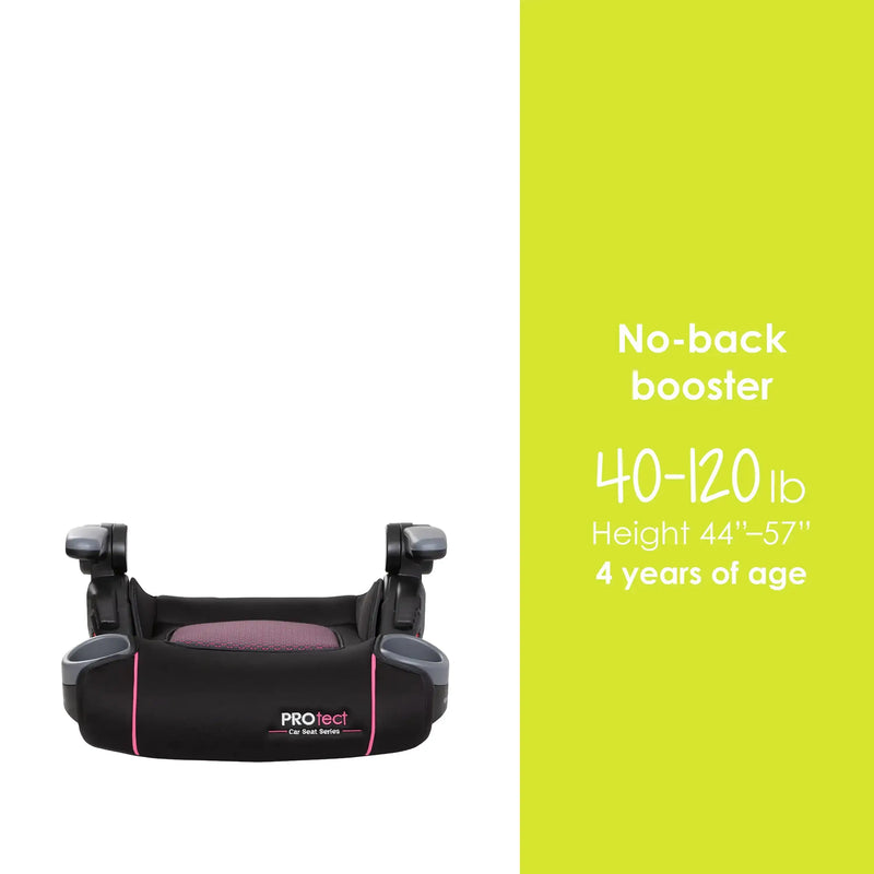 Baby Trend PROtect 2-in-1 Folding Booster Car Seat no back booster mode