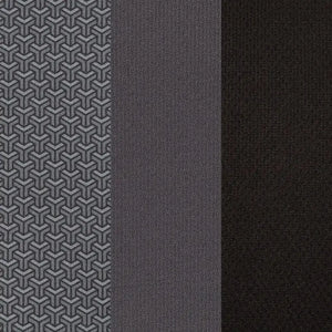 Baby Trend Folding Booster Car Seat in grey and black fabric color