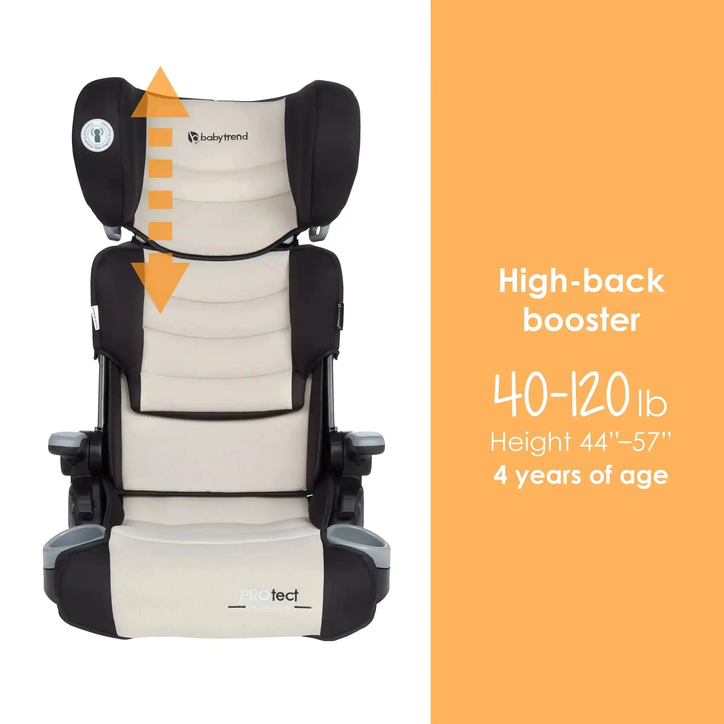 baby trend protect 2-in-1 folding booster seat PROtect 2-in-1 Folding Booster Car Seat