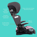 Load image into gallery viewer, Baby Trend PROtect 2-in-1 Folding Booster Car Seat feature call out