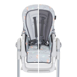 Baby Trend Sit Right 2.0 3-in-1 High Chair with reversible seat pad