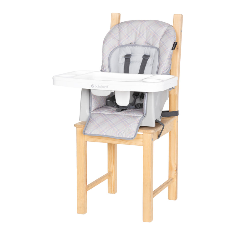 Baby Trend Everlast 7-in-1 High Chair in toddler booster seat