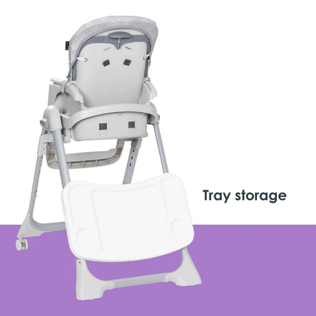 Baby Trend Everlast 7-in-1 High Chair tray storage