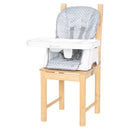 Load image into gallery viewer, Baby Trend Adapt SpaceSaving Booster Chair in Pebblestone Aqua